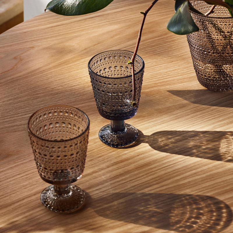 Iittala - Kastehelmi Trinkglas mit Fuß