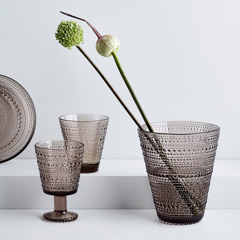 Iittala - Kastehelmi Trinkglas mit Fuß