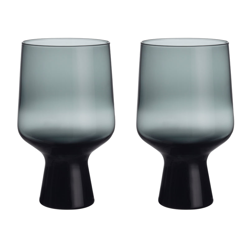 Iittala - Solare Kelchglas | 0,4 l / stahlgrau