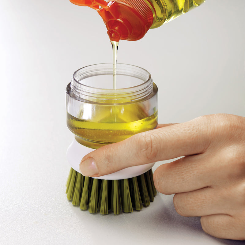 Joseph Joseph - Palm Scrub Spülbürste mit Spülmittelspender