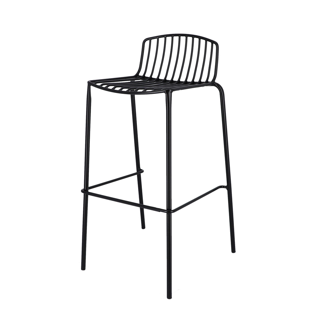 Jan Kurtz - Mori Gartenbarstuhl | 75 cm / schwarz