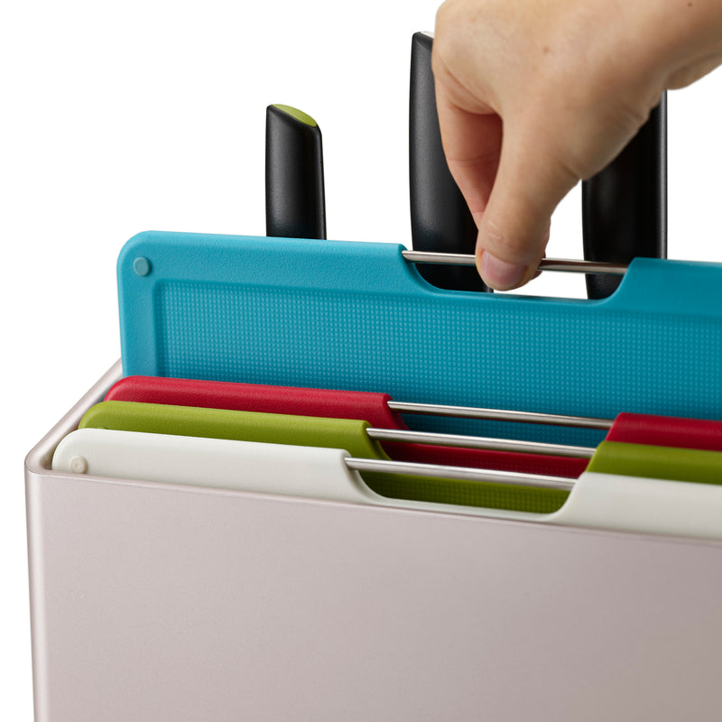Joseph Joseph - Folio Plus Messer-und-Schneidebrett- Set