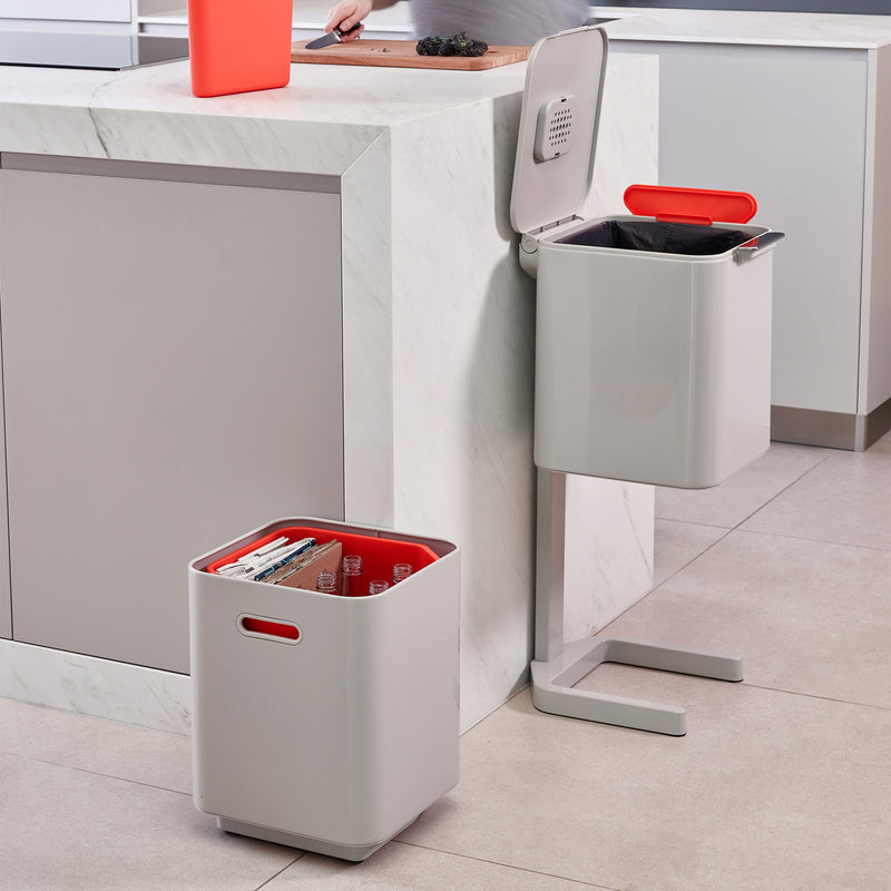 Joseph Joseph - Totem Abfalltrennungs- und Recyclingbehälter | Max 60  / stein, Compact 40 / stein