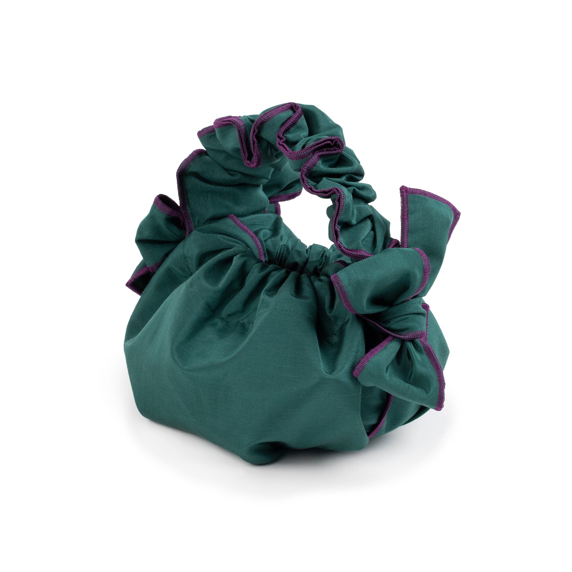 Juslin Maunula - Scrunchie Bag | hunter green