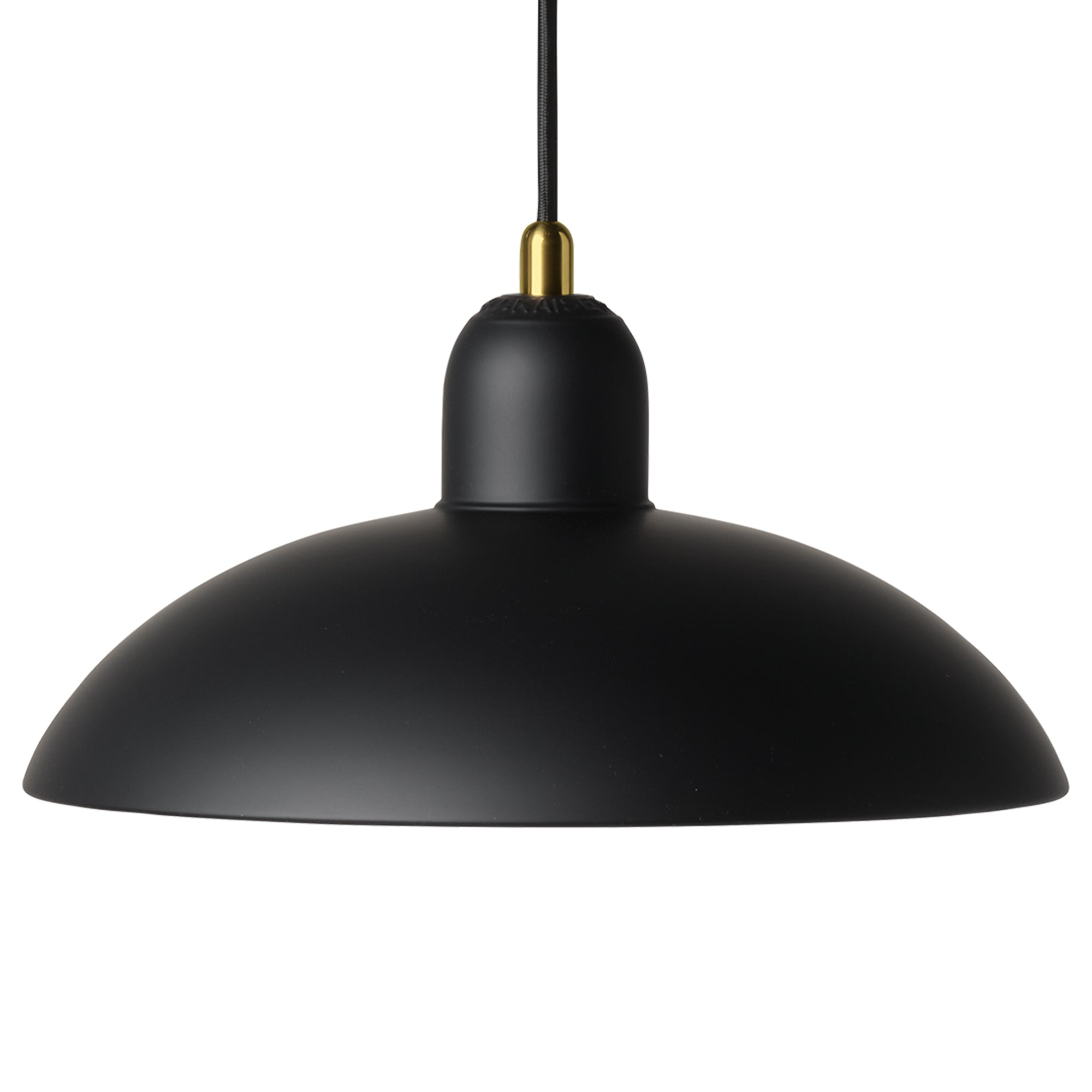 Fritz Hansen - KAISER idell 6631-P Pendelleuchte | mattschwarz/messing