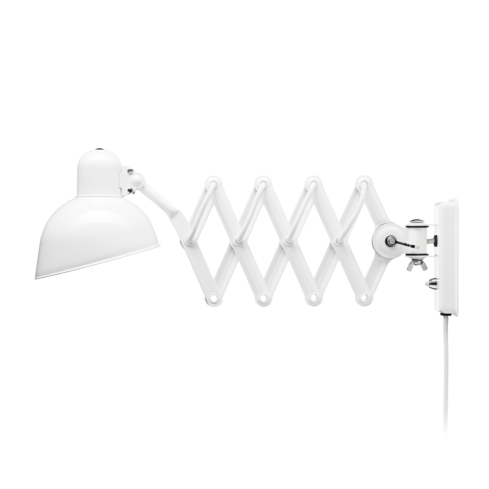 Fritz Hansen - KAISER idell 6718 Scherenleuchte Wandleuchte | weiß