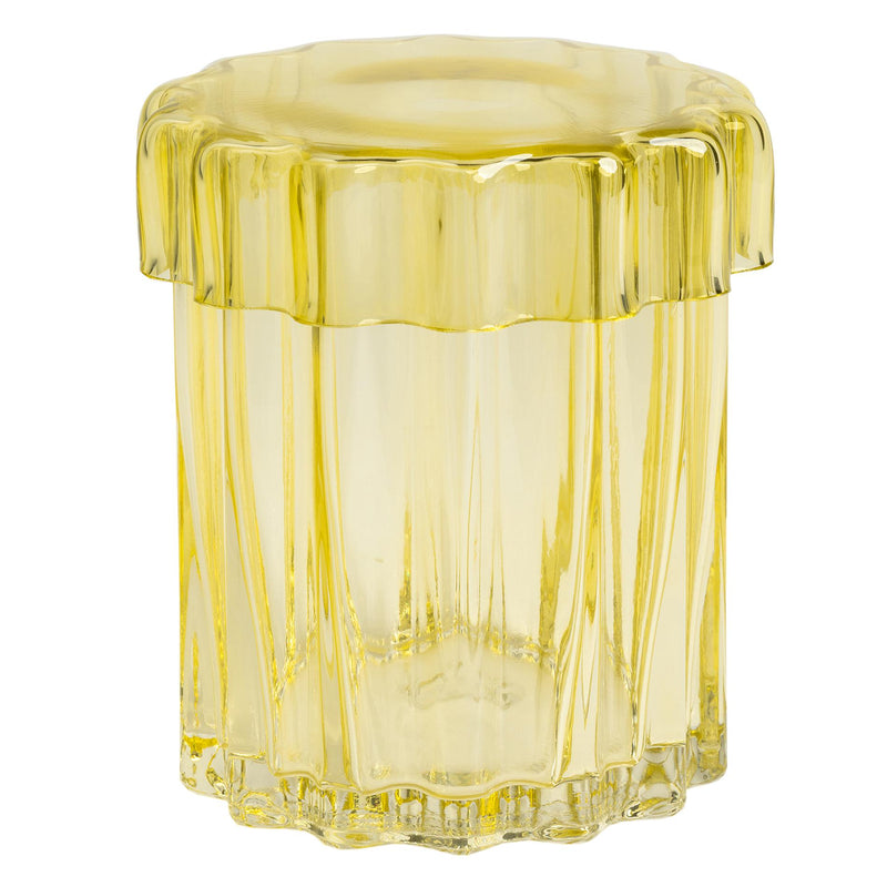 &amp;klevering - Astral Vorratsglas mit Deckel | gelb