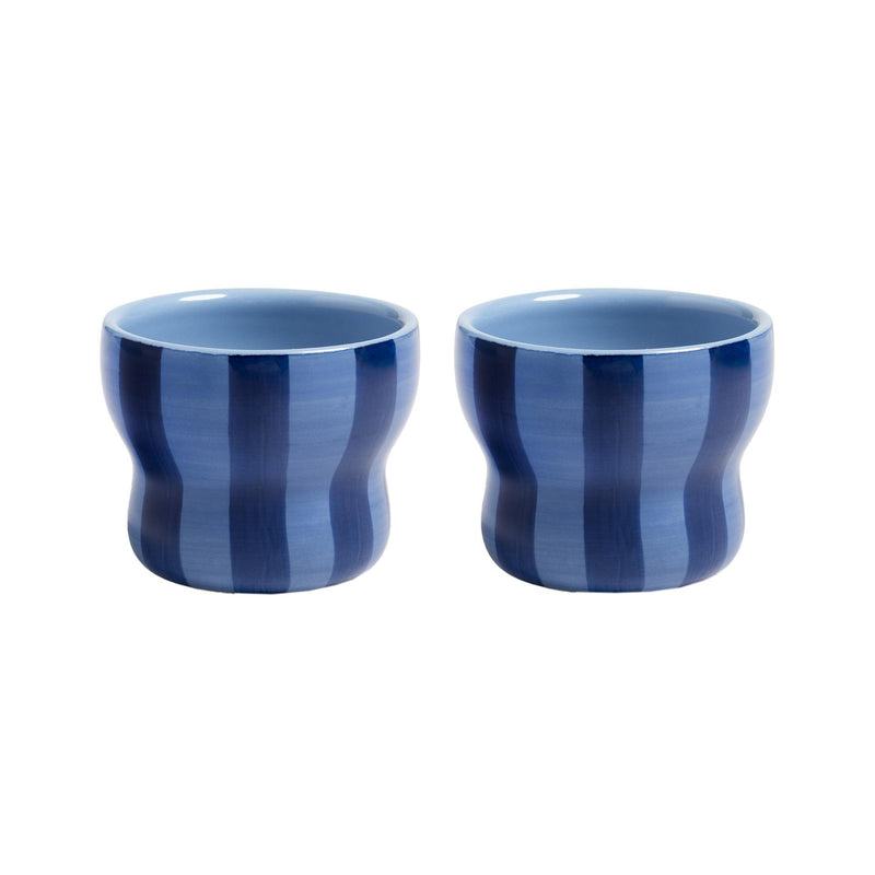 &amp;klevering - Circus Becher | 100 ml / blau