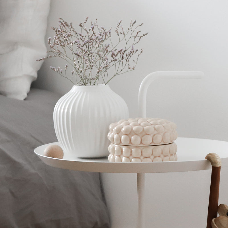Kähler Design - Hammershøi Vase | H 13 cm / weiß