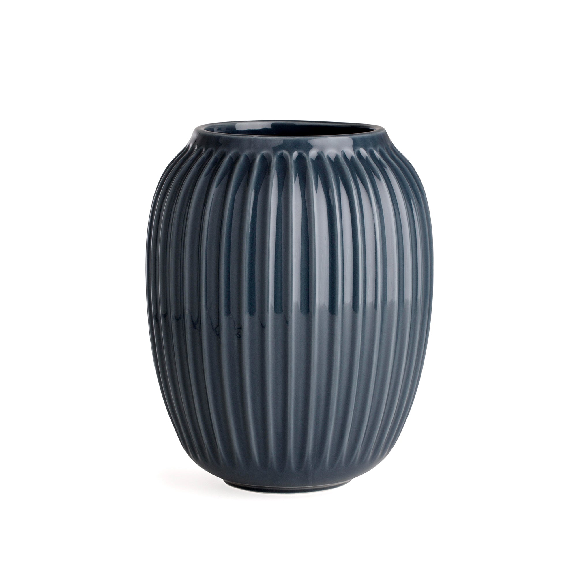 Kähler Design - Hammershøi Vase | H 21 cm / anthrazit