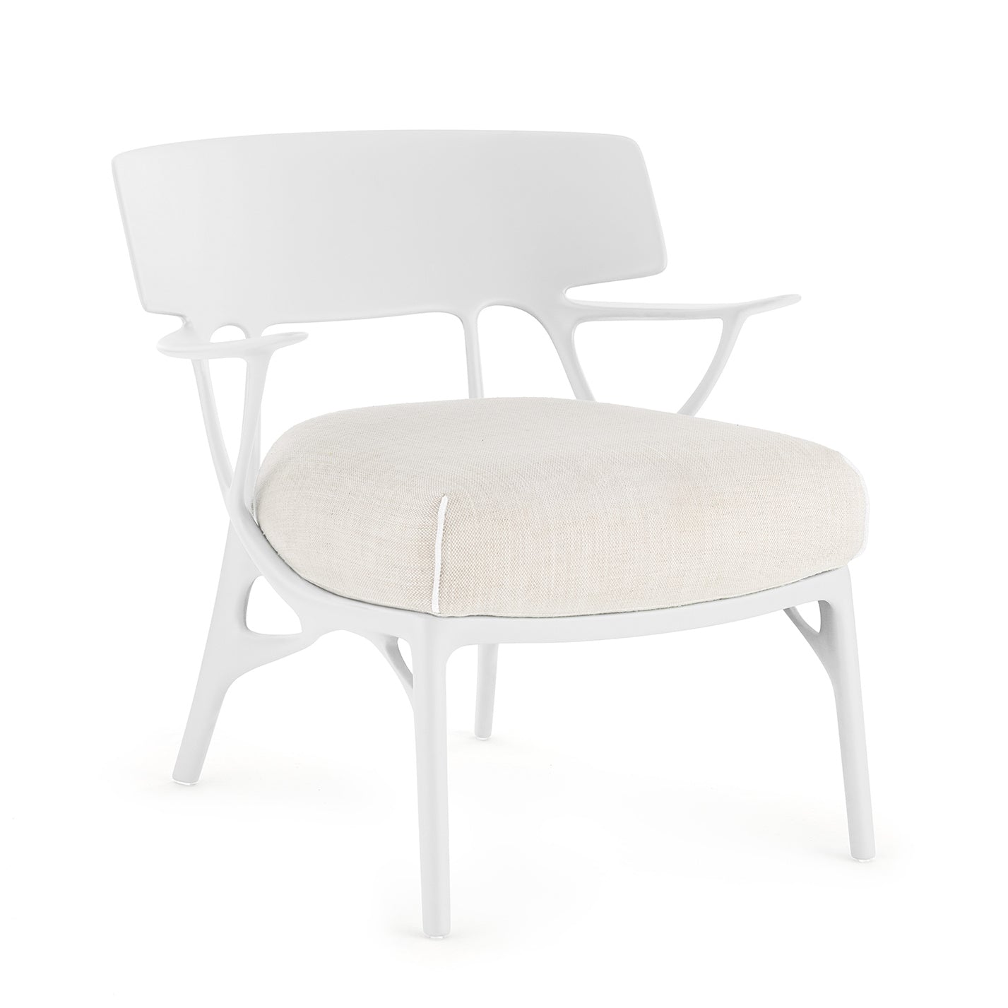 Kartell - A.I. Lounge Chair | weiß/weiß