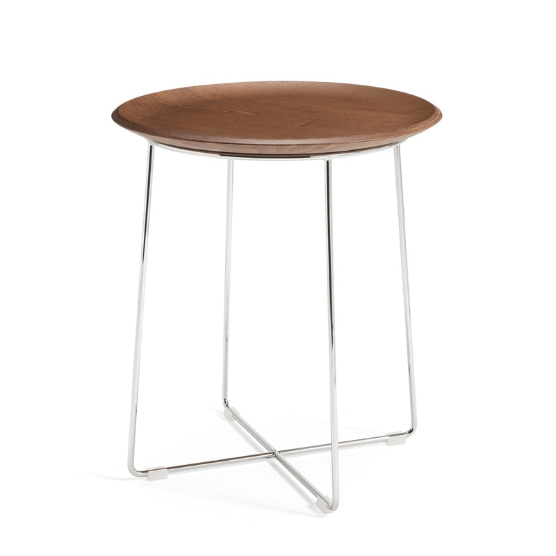Kartell - Al Wood Coffeetable | verchromt