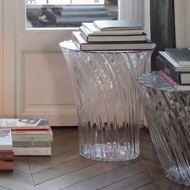 Kartell - Sparkle Hocker und Beistelltisch