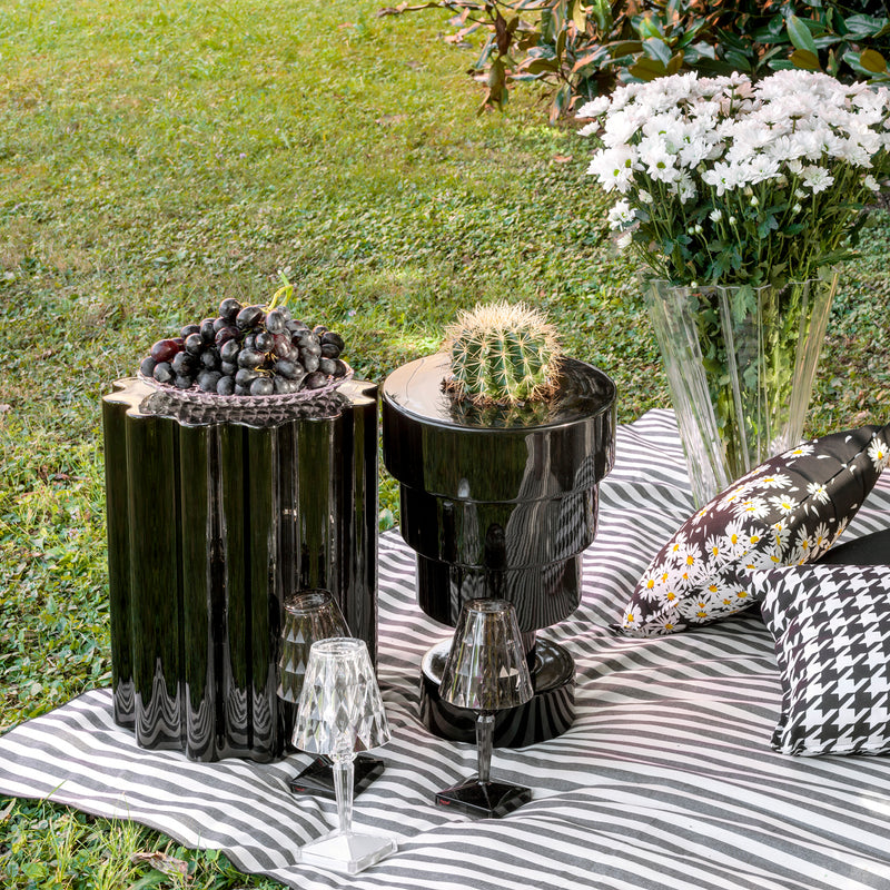 Kartell - Colonna Hocker/Beistelltisch