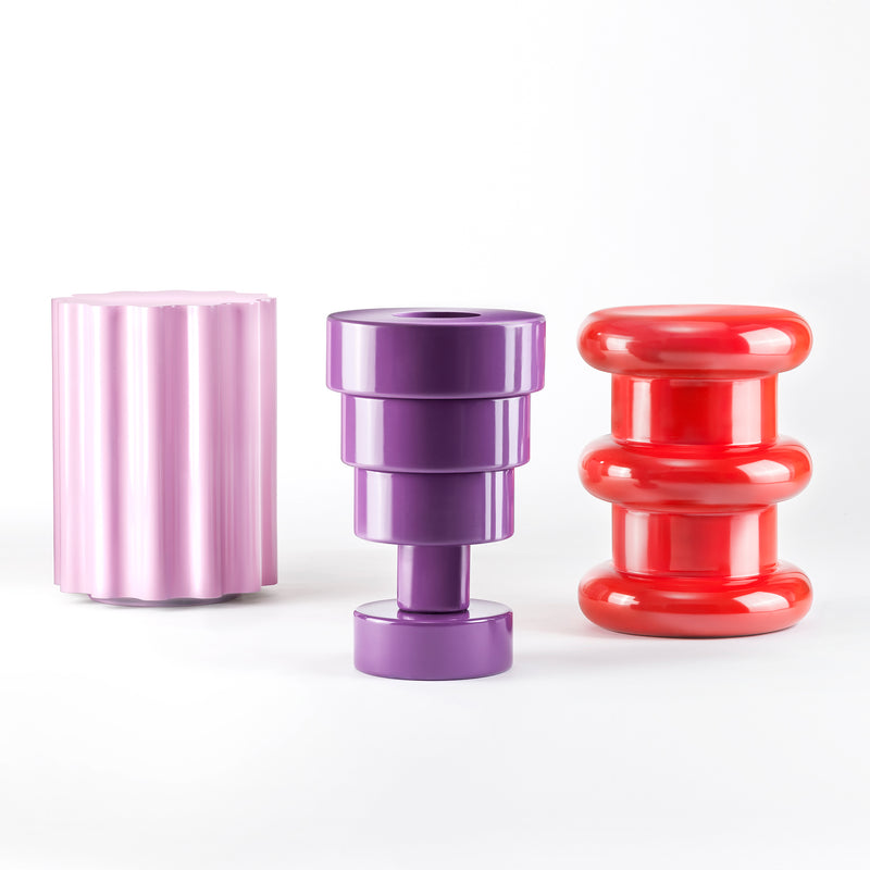 Kartell - Colonna Hocker/Beistelltisch