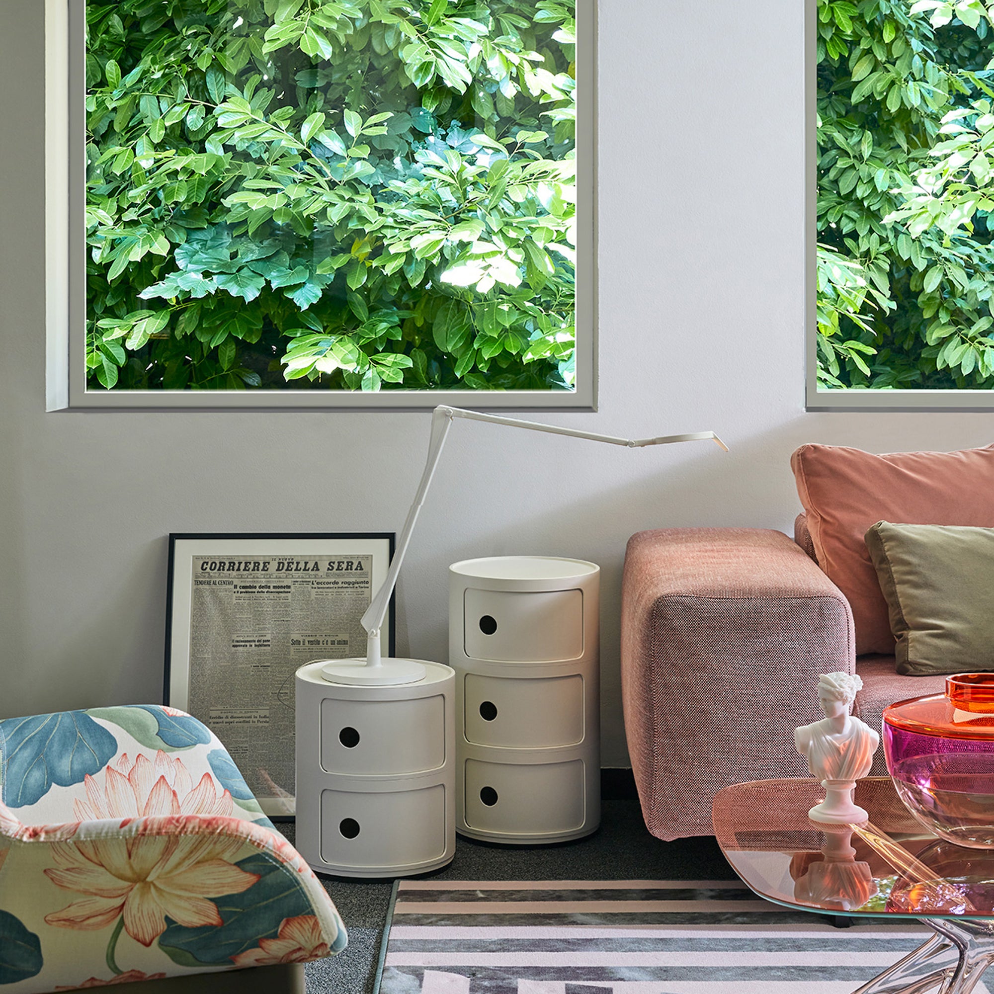 Kartell - Componibili 4988 matt | mattweiß