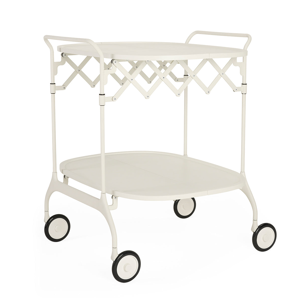 Kartell - Gastone Servierwagen 4473 matt | weiß