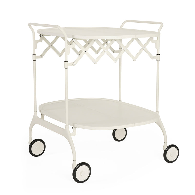 Kartell - Gastone Servierwagen 4473 matt | weiß