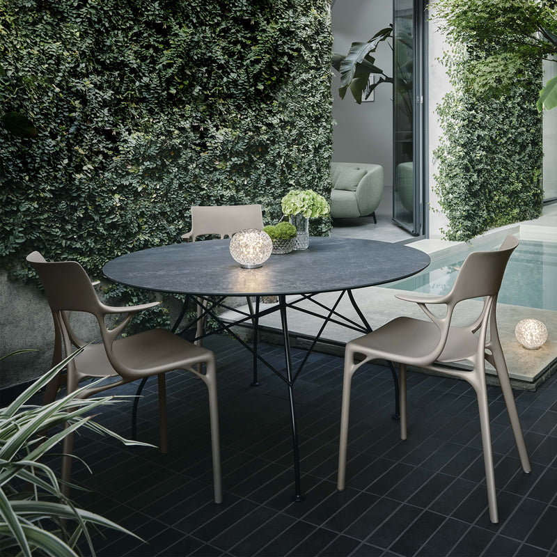 Kartell - Glossy Outdoor Tisch