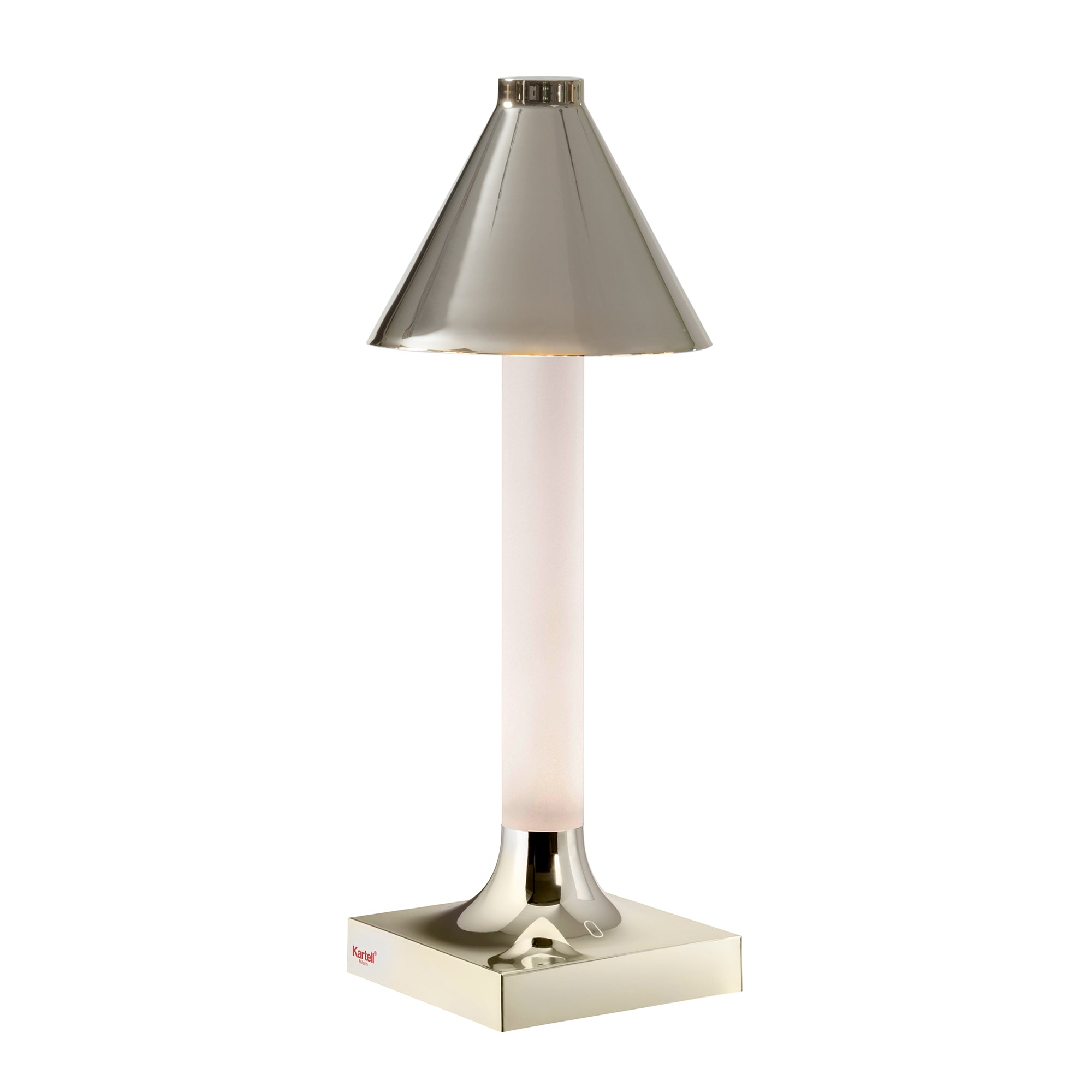 Kartell - Goodnight LED Akkuleuchte mit Diffusor | bronzefarben matt