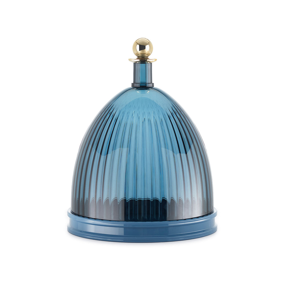 Kartell - La Coupole Tablett mit Glocke | blau
