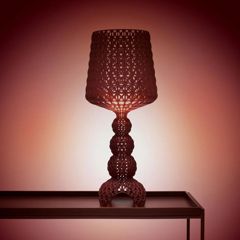 Kartell - Mini Kabuki LED-Tischleuchte | burgundy