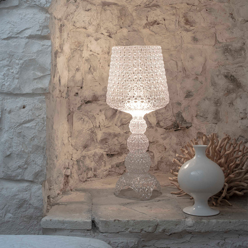 Kartell - Mini Kabuki LED-Tischleuchte | glasklar