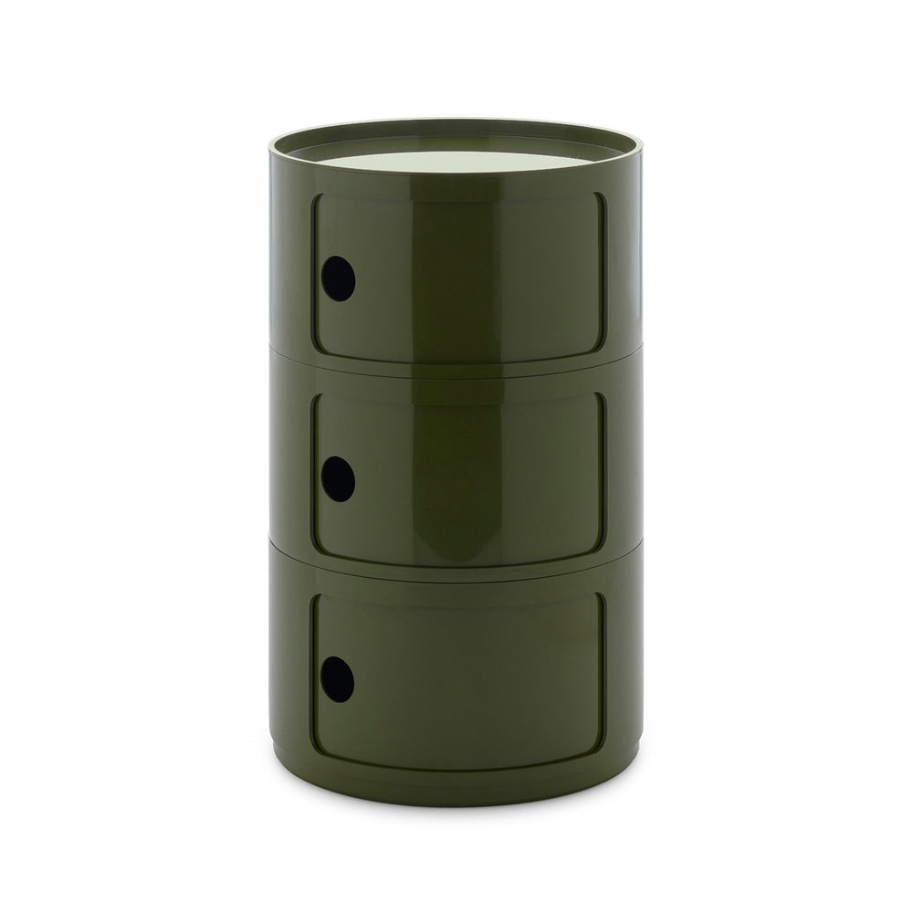 Kartell - New Big Componibili Container | H 69,5 cm / grün