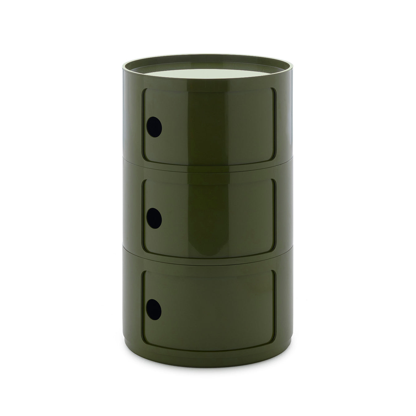 Kartell - New Big Componibili Container | H 69,5 cm / grün