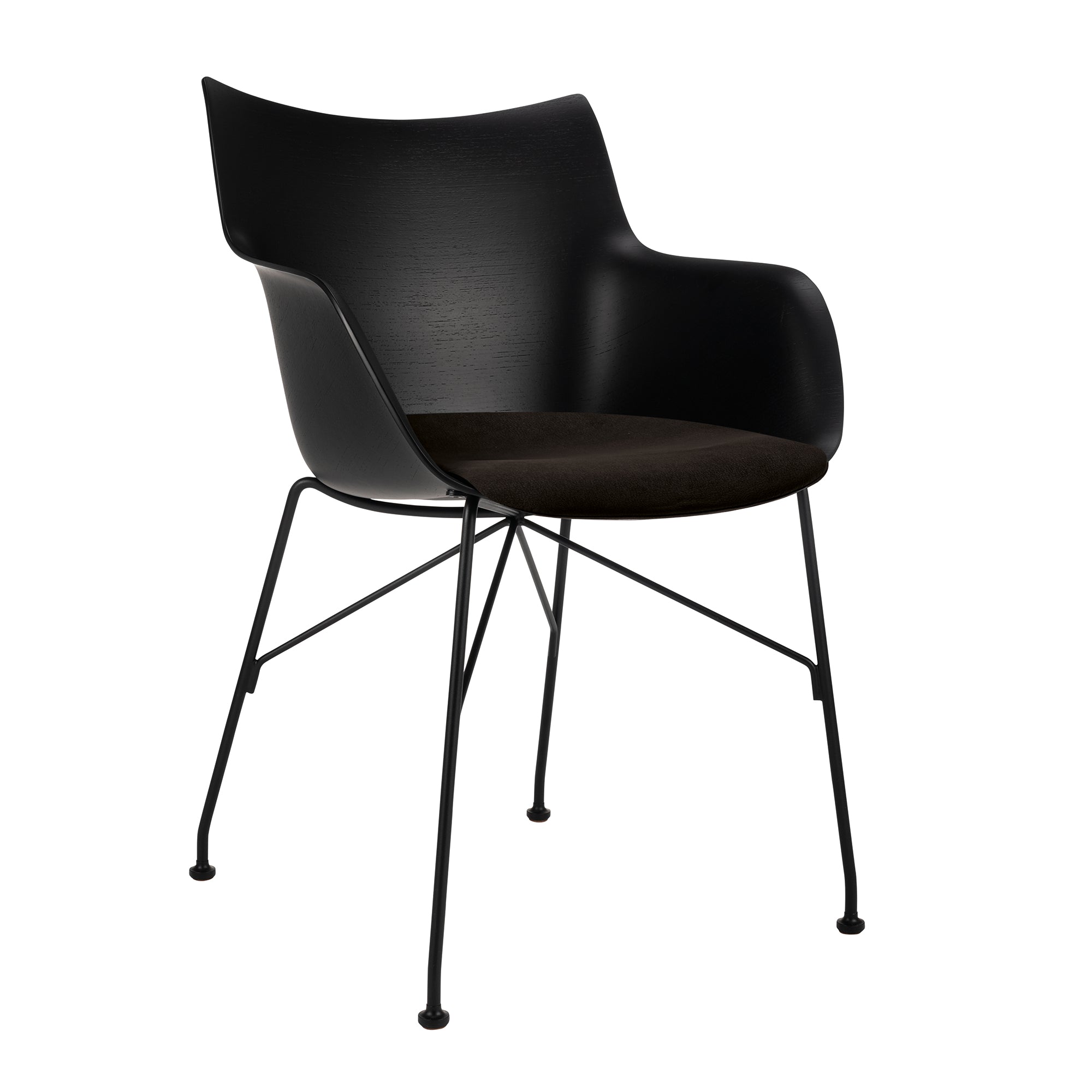 Kartell - Q/Wood Armlehnstuhl | 