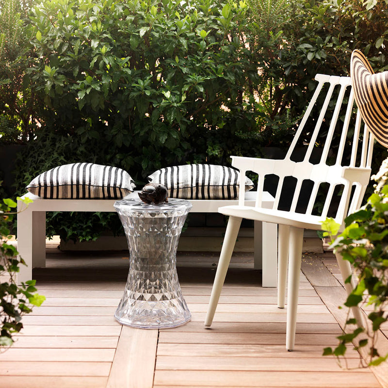 Kartell - Stone Beistelltisch und Hocker