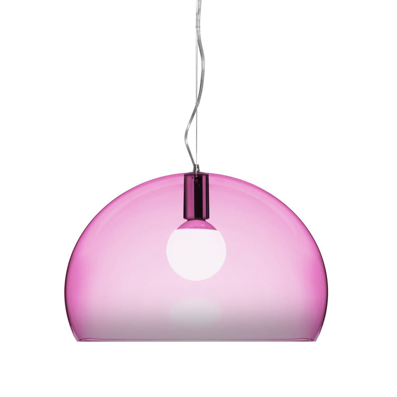 Kartell - FL/Y Pendelleuchte | rosa
