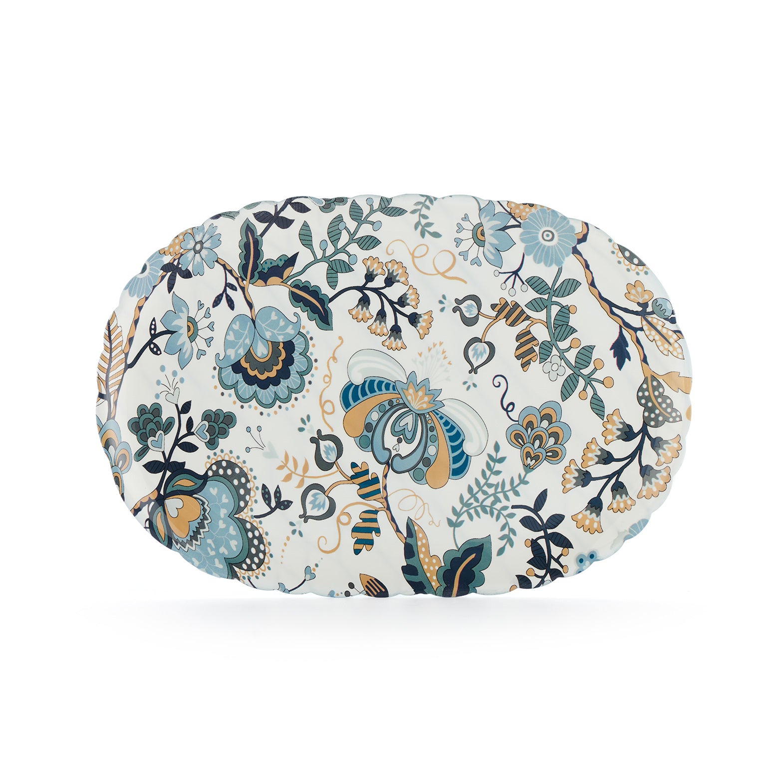 Kartell - x Liberty Jellies Family Tablett | Cream/Light blue