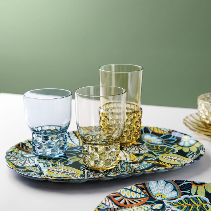 Kartell - x Liberty Jellies Family Tablett | Ink-Ochre/Green