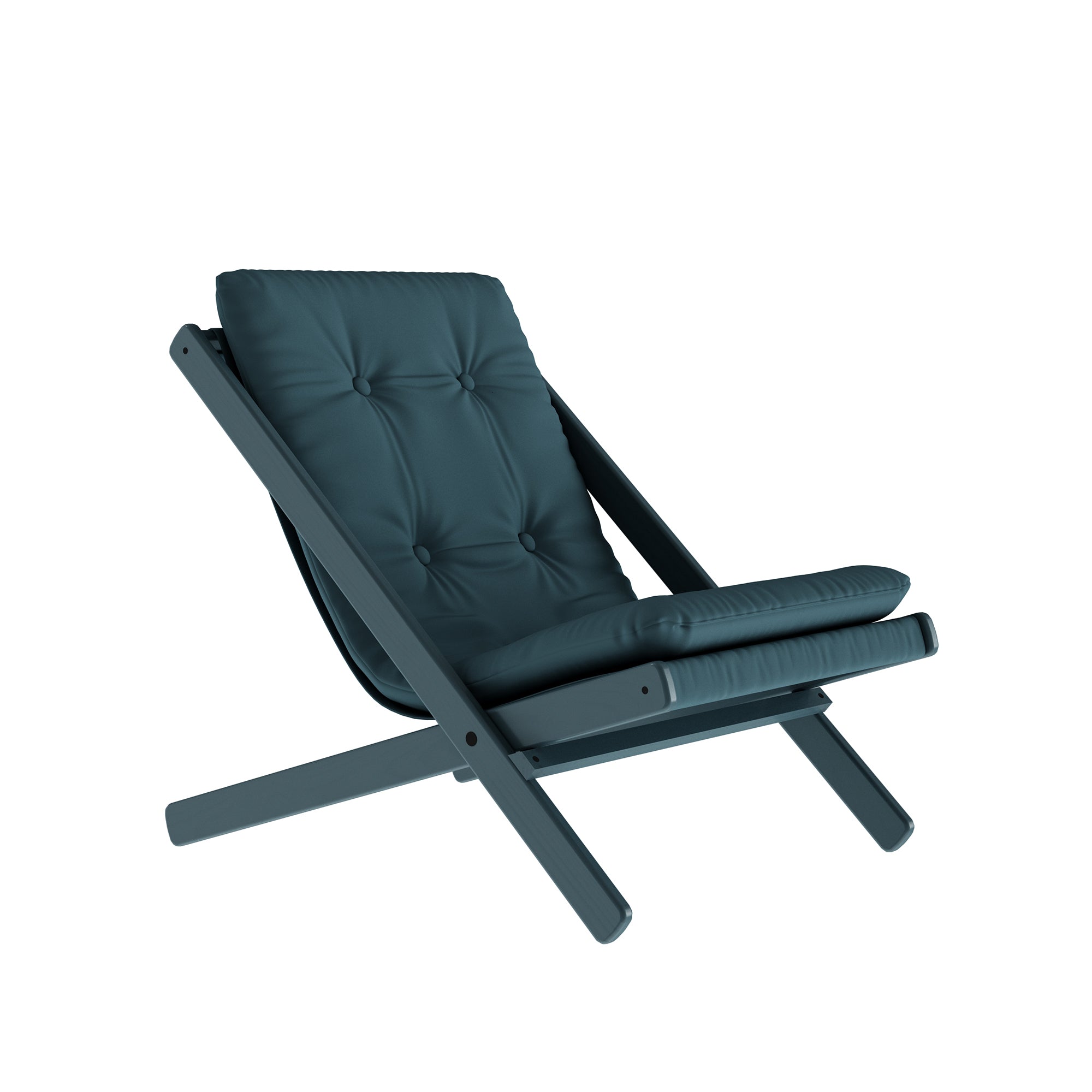 Karup Design - Boogie Klappstuhl | 757 Petrol Blue / 213 blue breeze lacquered