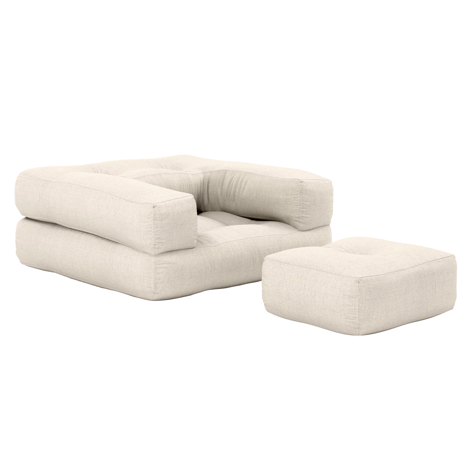 Karup Design - Mini Cube Kinder-Futonsessel | 914 Linen