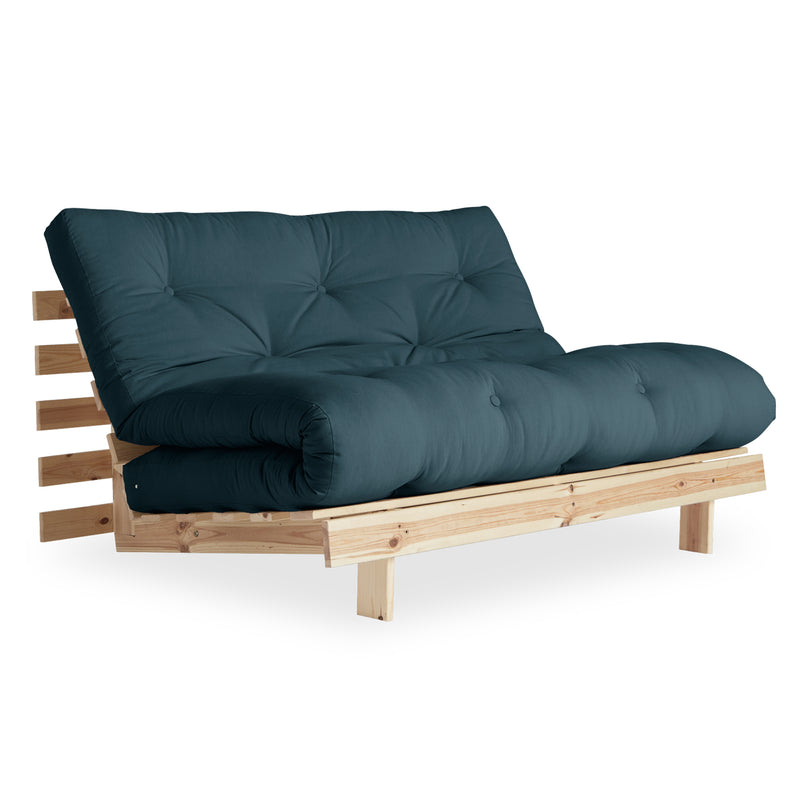 Karup - Roots Schlafsofa | 140 x 200 cm / petrolblau