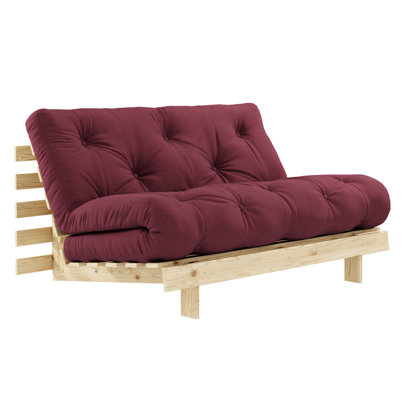 Karup - Roots Schlafsofa | 140 x 200 cm / bordeaux