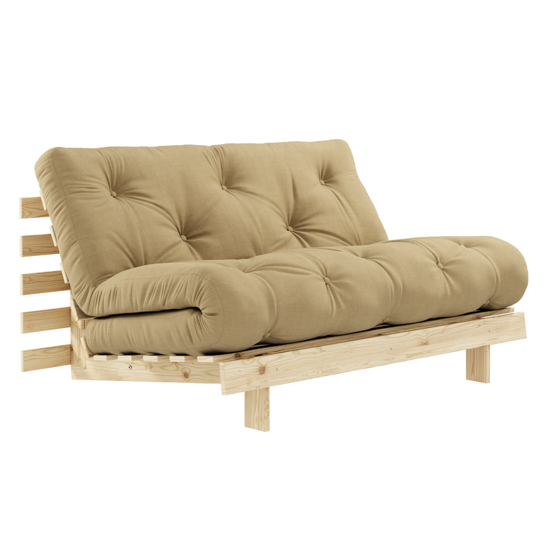Karup - Roots Schlafsofa | 140 x 200 cm / wheat beige