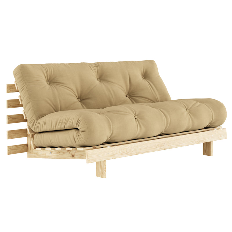 Karup - Roots Schlafsofa | 160 x 200 cm / wheat beige