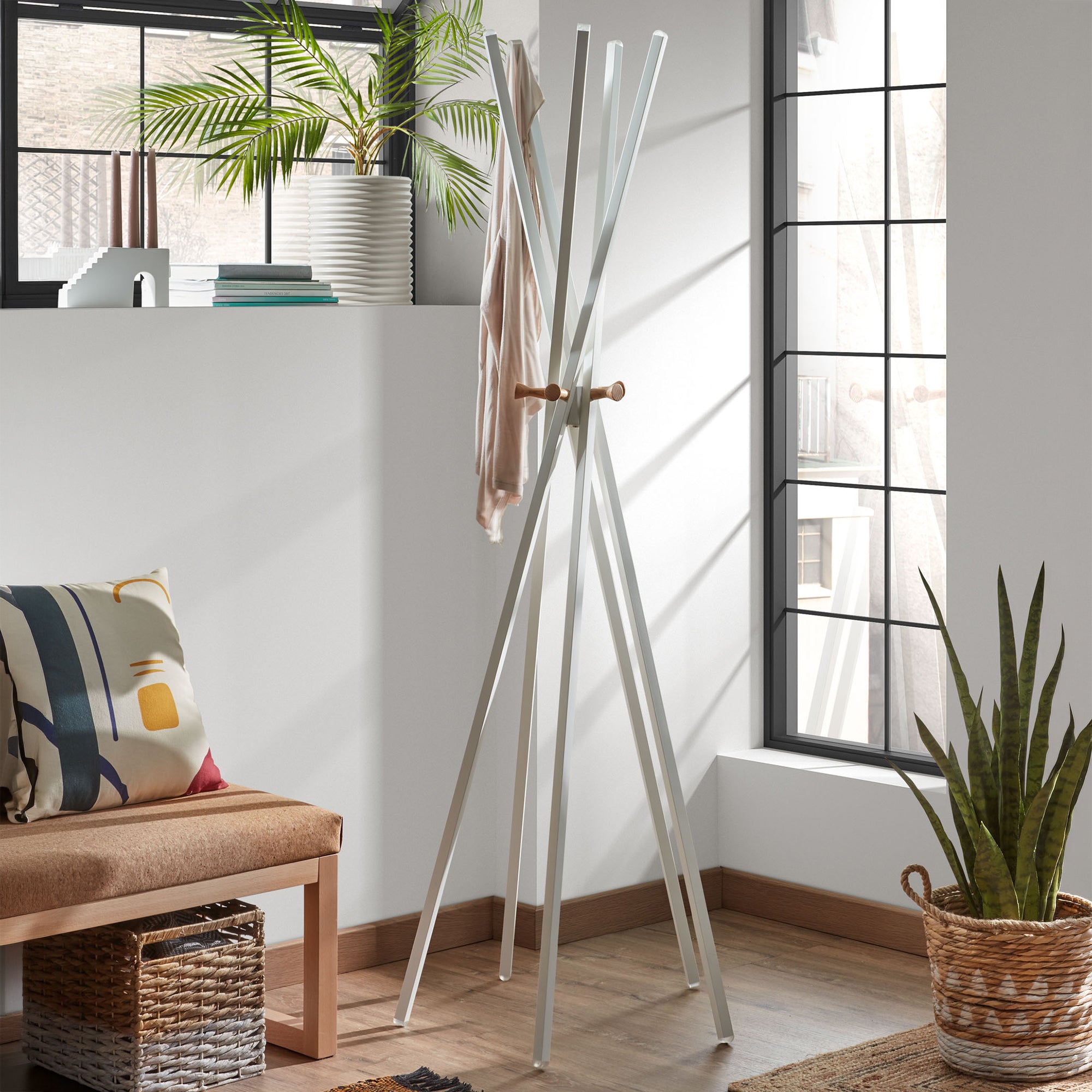 Kave Home - Chelsey Kleiderablage | Weiß