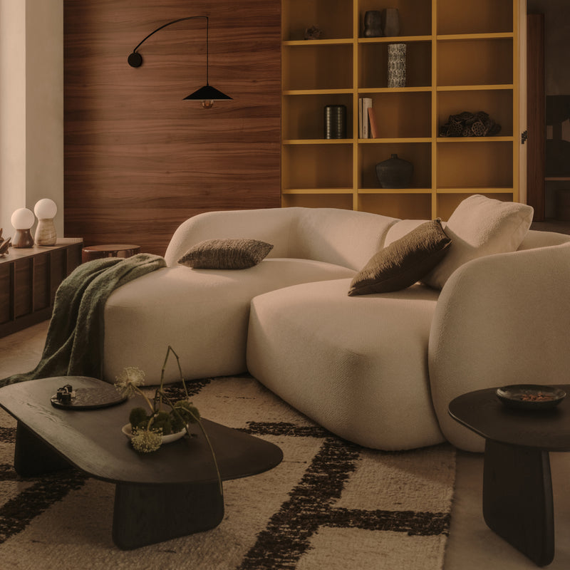 Kave Home - Martina 3-Sitzer Sofa mit Chaiselongue | rechts