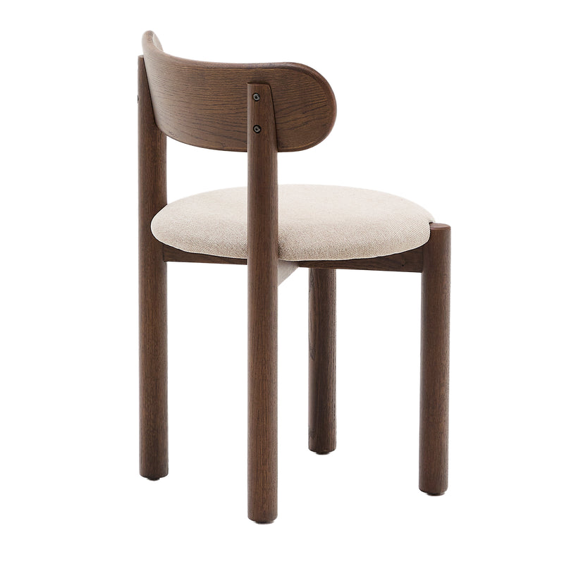 Kave Home - Nebai Esszimmerstuhl | braun
