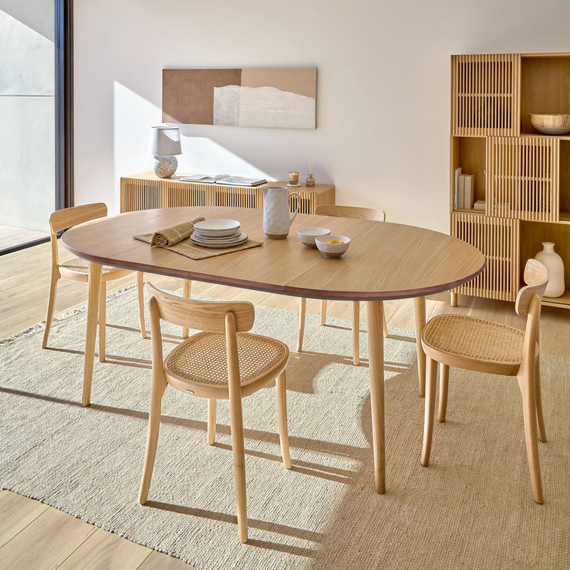 Kave Home - Oqui Tisch ausziehbar | 140/220 x 90 cm