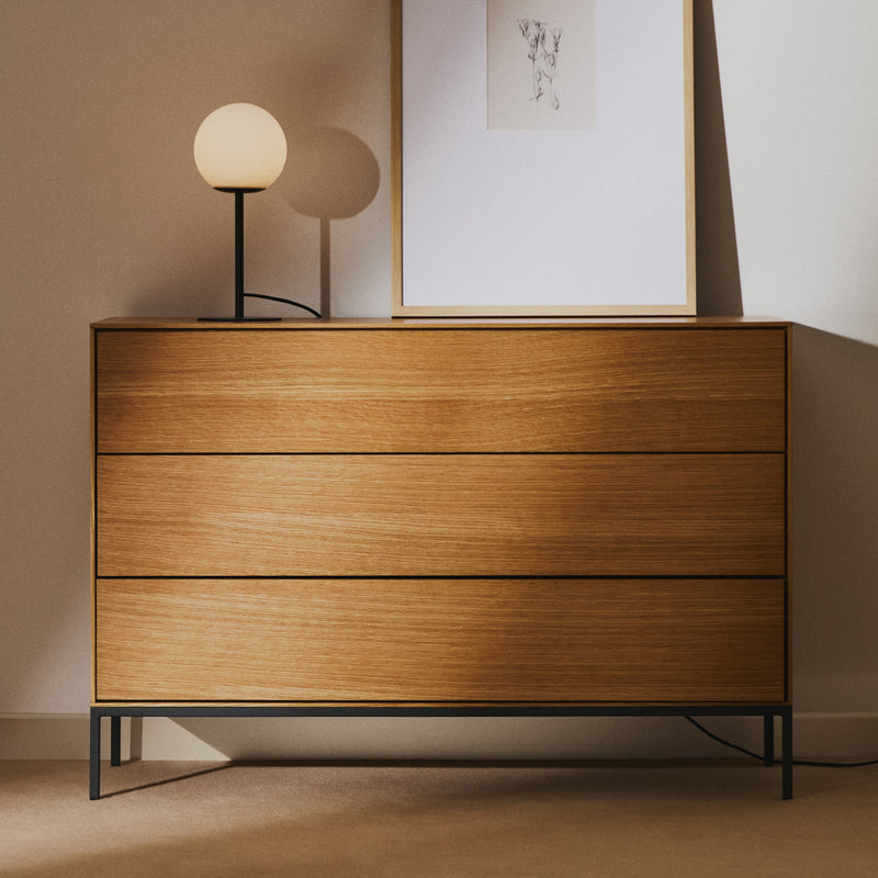 Kave Home - Vedrana Kommode | Eiche / 110 x 75 cm