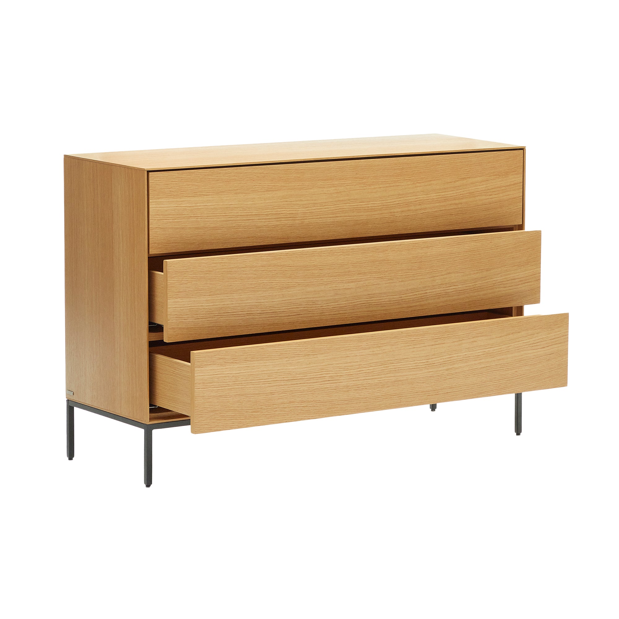 Kave Home - Vedrana Kommode | Eiche / 110 x 75 cm
