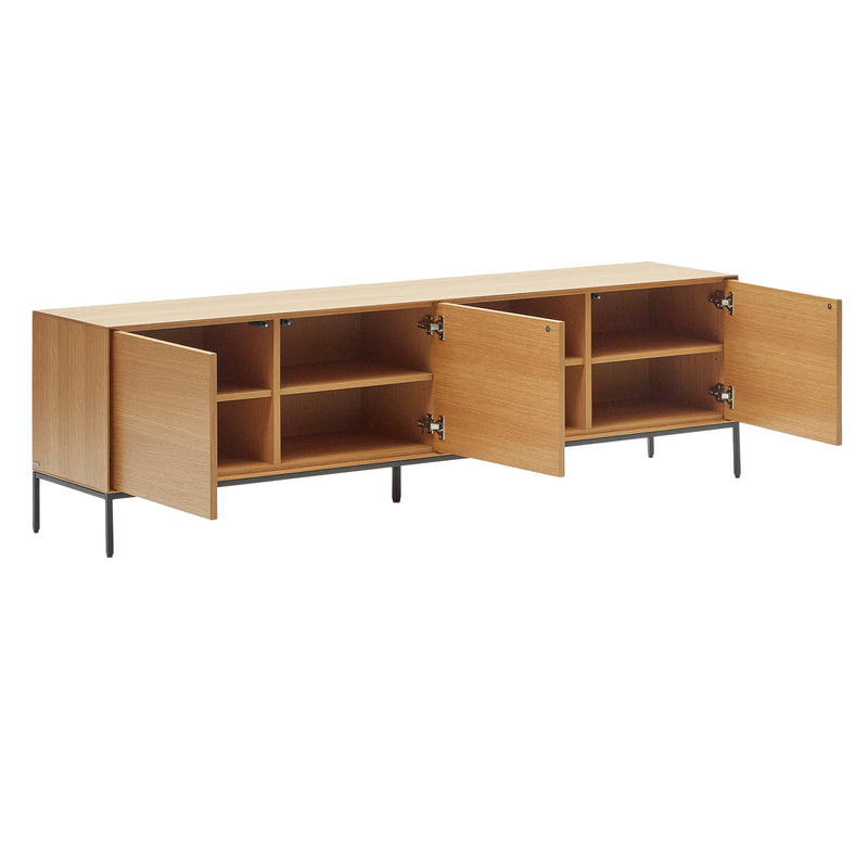 Kave Home - Vedrana TV-Möbel | Eiche / 195 x 55 cm