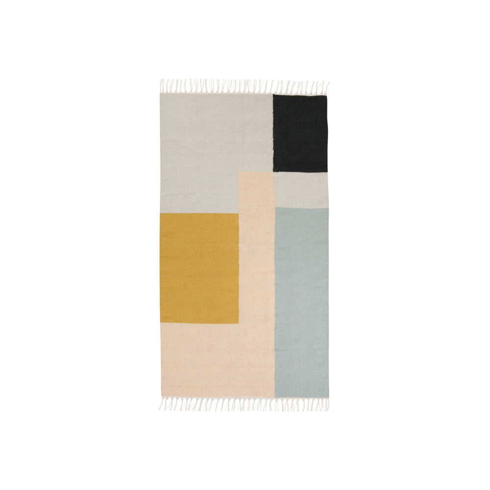 Ferm Living - Kelim Rug Squares | 80 x 140 cm / Quadrate
