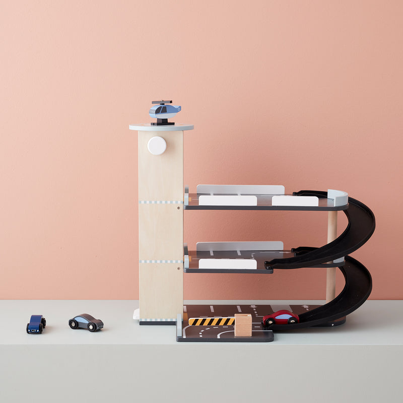 Kids Concept - Aiden Parkhaus mit Zubehör