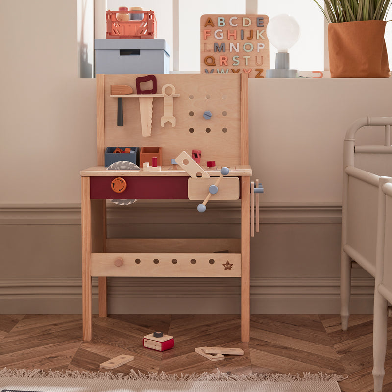 Kids Concept - Kid's Hub Werkbank mit Zubehör